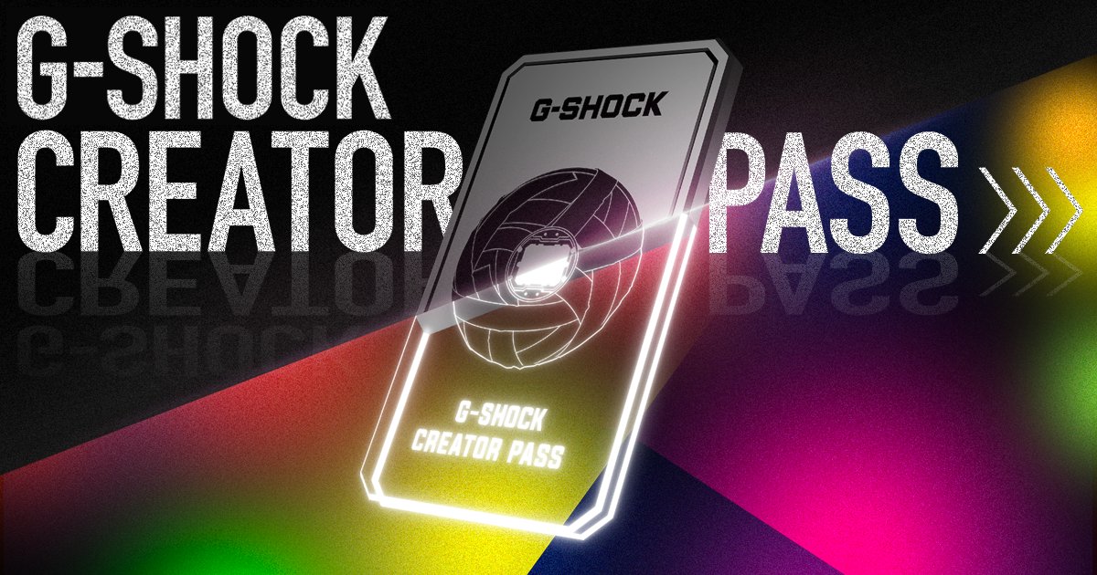 FireHost_77's tweet image. #NFT Giveaway
Collab with #VIRTUALGSHOCK

🎁10 winners will be chosen randomly by VIRTUAL G-SHOCK to receive a Code to obtain NFT &quot;G-SHOCK CREATOR PASS&quot; or &quot;G-SHOCK DIGITAL ART&quot;😎

To Enter:
✅RT &amp;amp; Like this post
✅Follow @VIRTUALGSHOCK
✅Meet the other requirements and submit…