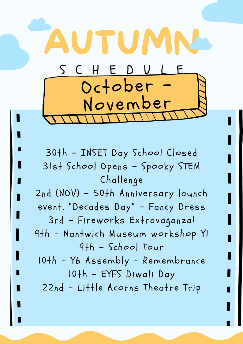 Willaston_p_a's tweet photo. SAVE THE DATES. Event information will be shared closer to the time. https://t.co/fYAicaERMQ