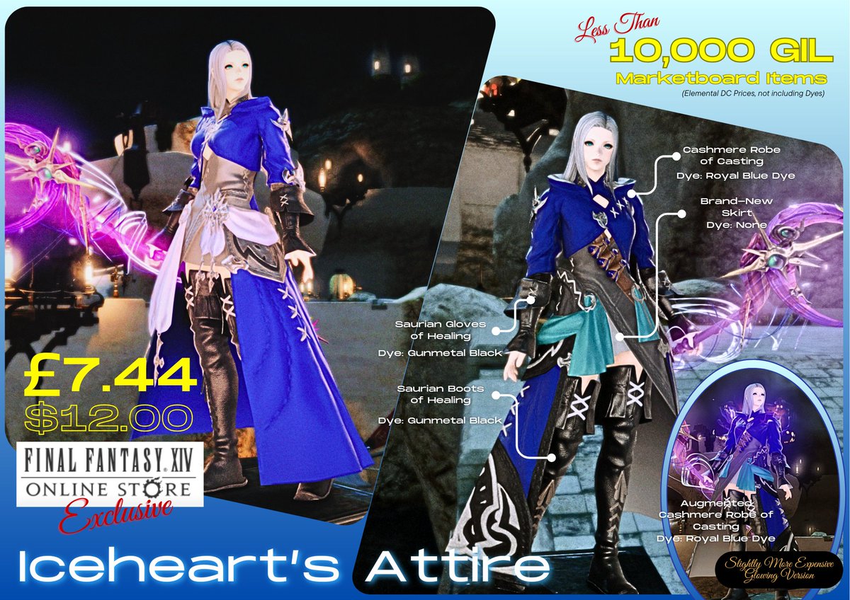 Seriously, SE? A 7-years old attire that you can glam in-game very cheaply for $12/£7.5 ???