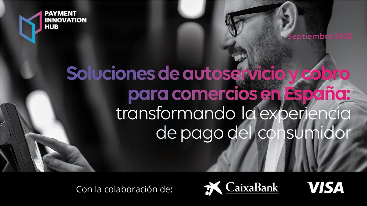 🔹Impulsamos el informe “Soluciones de autoservicio y cobro para comercios en España: transformando la experiencia del consumidor”, en colaboración con <a href="/caixabank/">CaixaBank</a> y <a href="/Visa_ES/">Visa España</a>, que destaca la percepción de los usuarios y las tendencias actuales. 
👉Más info: es.paymentinnovationhub.com/soluciones-aut…