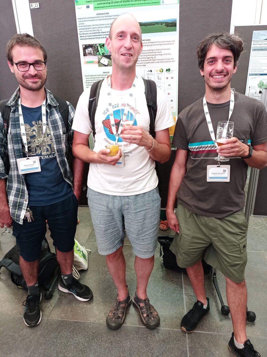 The global predation assessment team (Marco, Michal and <a href="/Dr_Eze_Gonzalez/">Ezequiel Gonzalez</a>) met in Leipzig during the #GfO2023 🌍