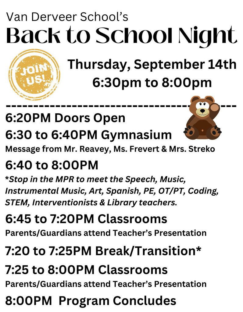 Back to School Night's in Somerville begin tomorrow with Van Derveer School at 6:30pm, with Somerville High School next Wednesday the 20th at 6:30pm, and finally Somerville Middle School September 21st at 6pm! . . #allin4theville #somervillenj #somervillenewjerseyschools