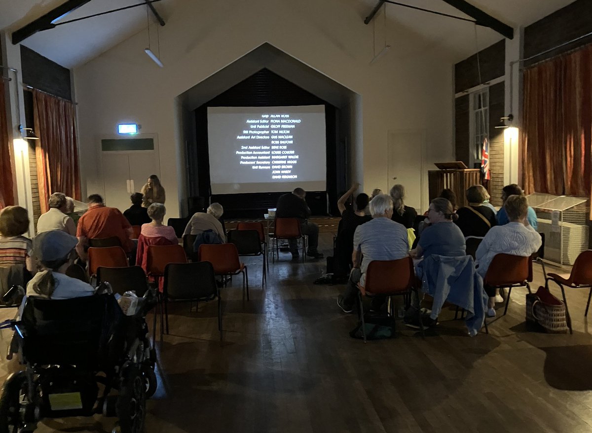 Thank you very much to @ChurchCharlton for the use of their lovely venue at St Richard's Church Centre last night for our free screening of Gregory's Girl. We had a brilliant time :) Tonight - Limbo (12) at St Luke's Church in the village, 7pm - FREE! #CWFFF223