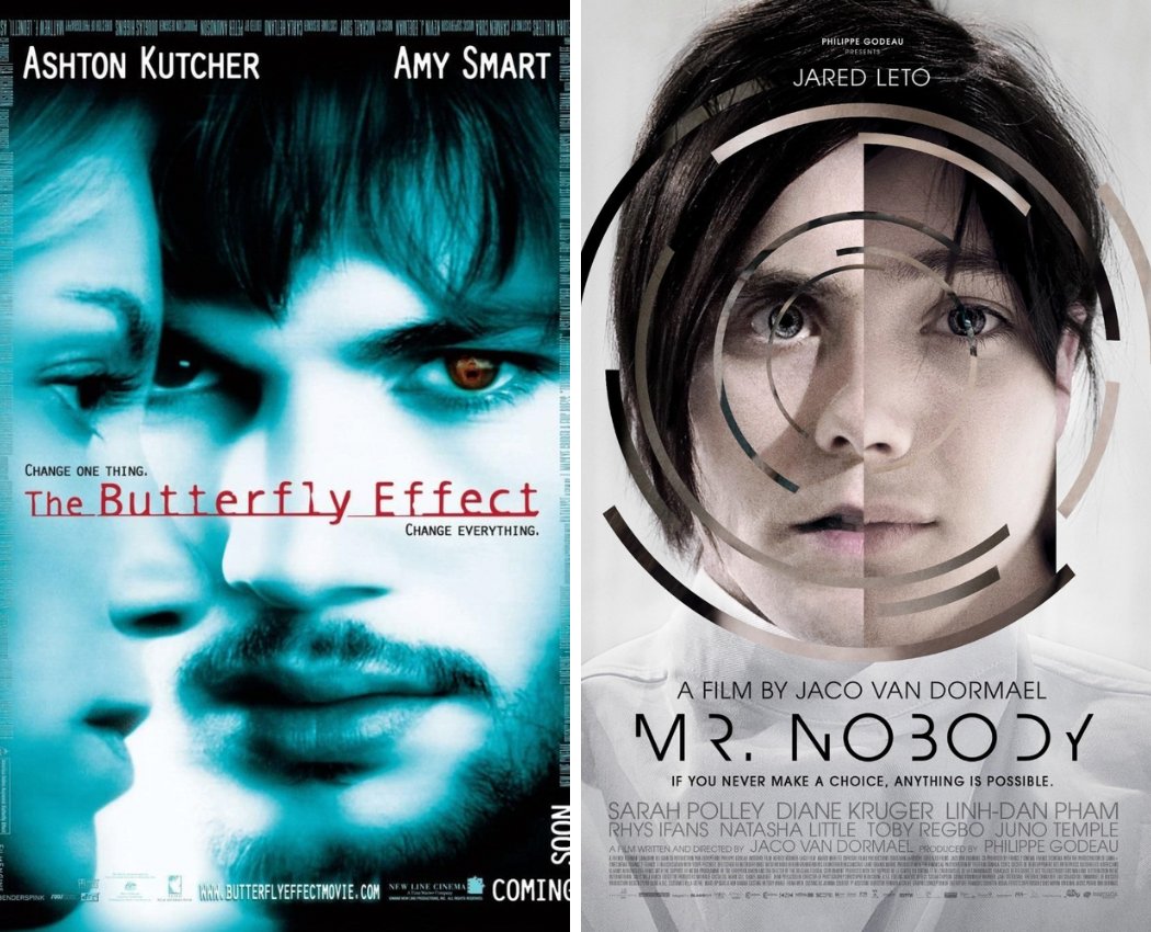 moviefone's tweet image. Battle of the Blockbusters | #TheButterflyEffect vs. #MrNobody
Which one is your favorite? 🎬movief.one