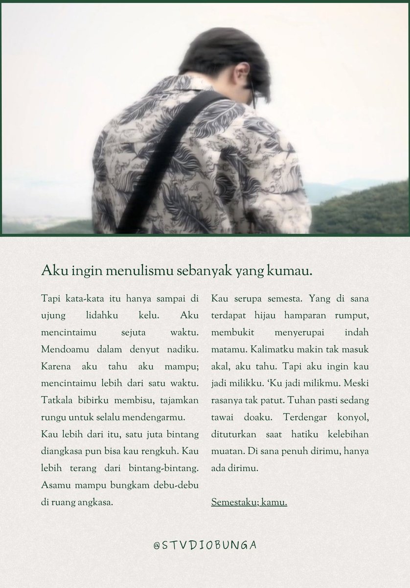 literarybase's tweet image. karya — and so i pray for you because that's all i can do now.