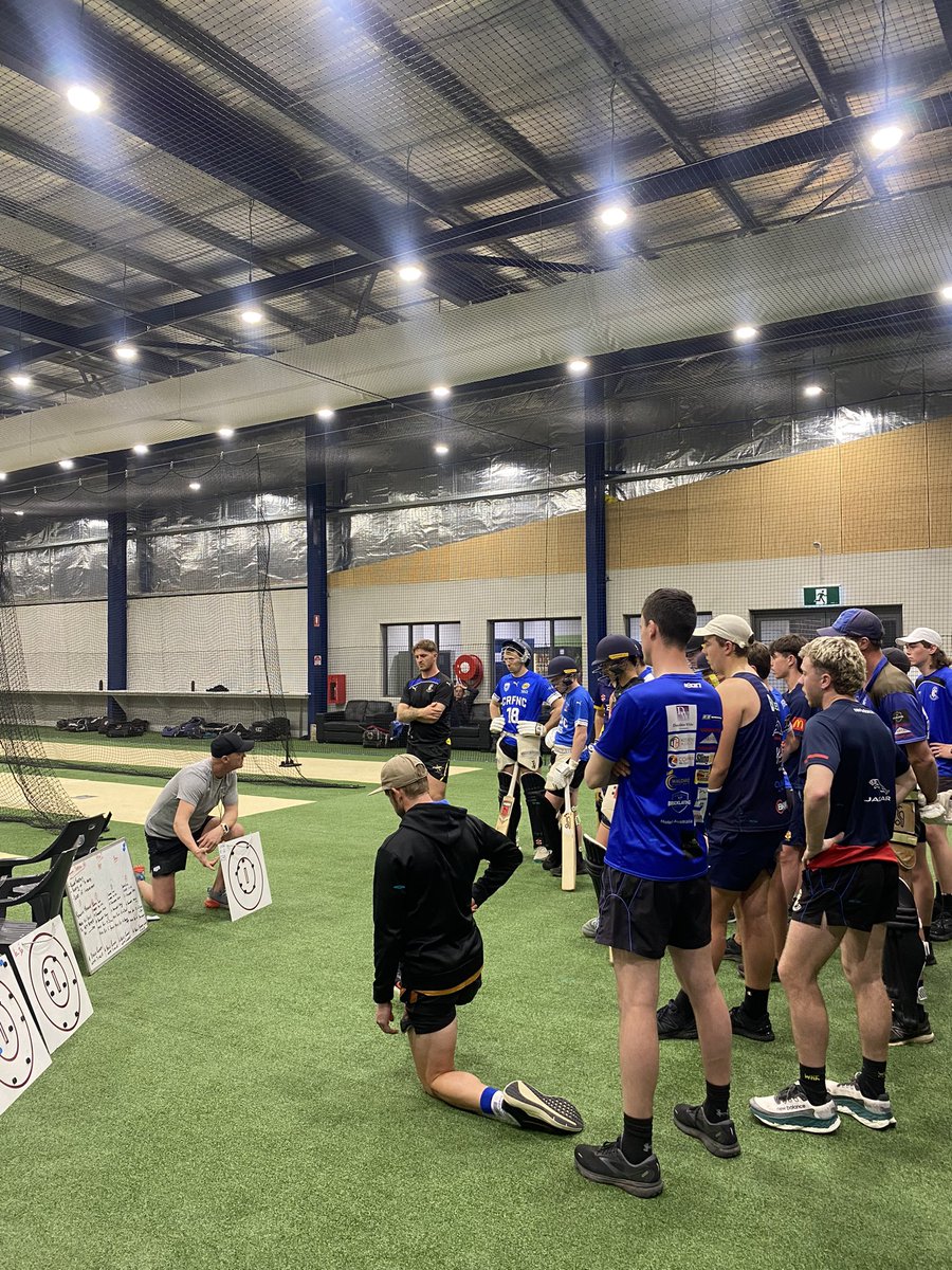 CCC pre season in full swing, bring on the 7th of October. <a href="/bobbyjay07/">Bob Jackson</a> with an elite level session for the boys tonight at the hub 🏏