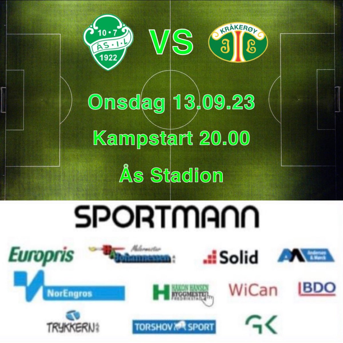 🤩 Kampdag 🤩

Guttane tar i dag turen til Ås for å revansjere det sure tapet mot SFK i helgen!

🏆 19. runde Amedialigaen
🆚 Ås IL
🕰️ 20.00
🏟️ Ås Stadion

Ta turen og støtt guttane i jakten på nye poeng 🤍💚

#forzakil