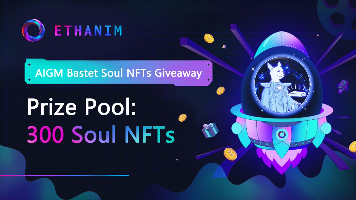 Ethanim_Network's tweet photo. 🎁 Ethanim AIGM Bastet Soul NFTs Giveaway💰#TaskOn
🏆Reward: 300 Bastet Soul NFTs
📍RT+LIKE + join discord + join telegram
🚀Tip: Claim Soul NFT for free immediately after completing the tasks🚀
📍 join👇
https://t.co/0VLI64tMxt
#AIGM #Soul #MetaChat #ChatGPT #Bitcoin #Web3 https://t.co/wU3zrUPCYg