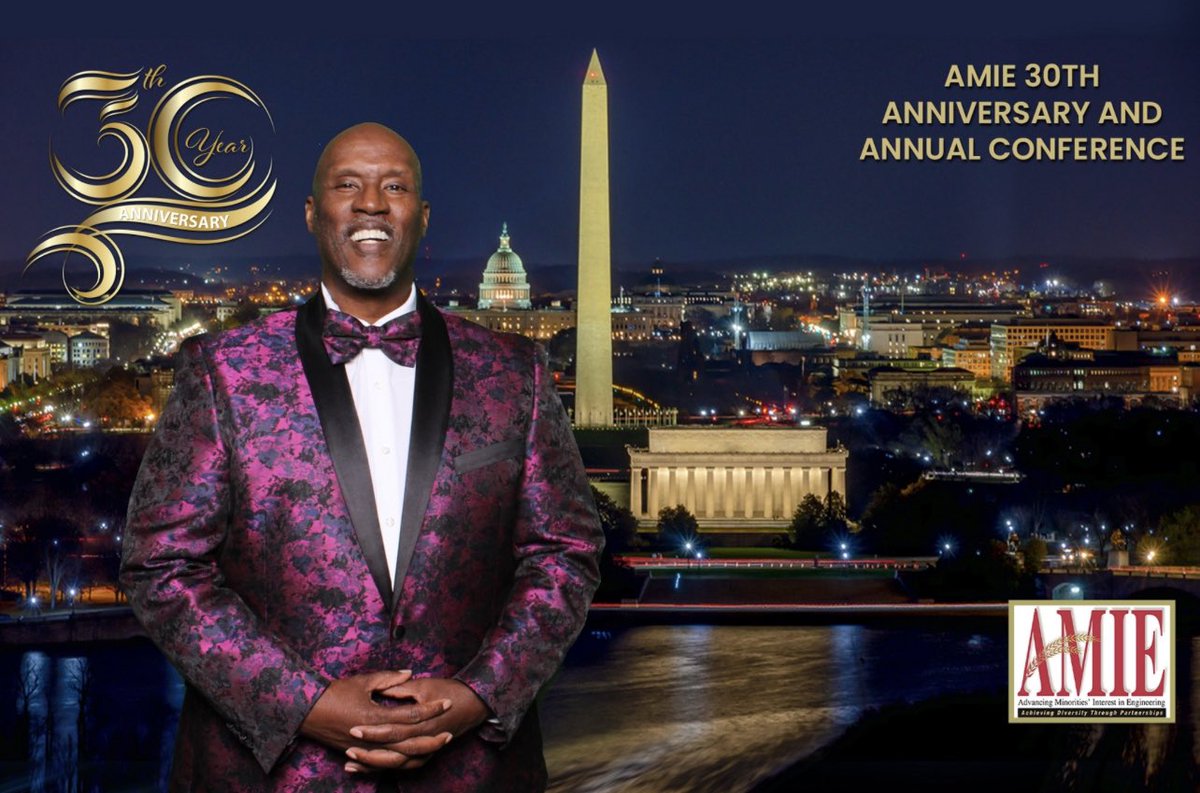 drmarkvaughn's tweet photo. Congratulations, AMIE! The 30th Anniversary Gala was a HUGE success (and the annual conference has been one of the best ever!). Corning Incorporated is proud to be among the oldest sponsors of Advancing Minorities’ Interest in Engineering! #AMIE2023. https://t.co/Eb1VZRlg17