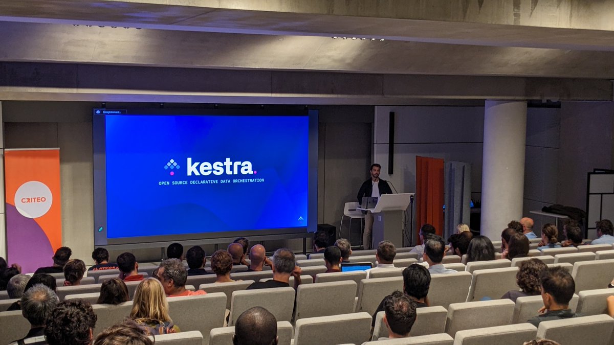 CriteoEng's tweet image. What a great #moderndatastack meetup yesterday at Criteo Paris! Thank you @hsteph for counting on us and thank you @kestra_io, @streamlit, @SnowflakeDB and @Pernod_Ricard for your support 🤝
Big shout out to the speakers and all the volunteers helping in the backstage 🧡