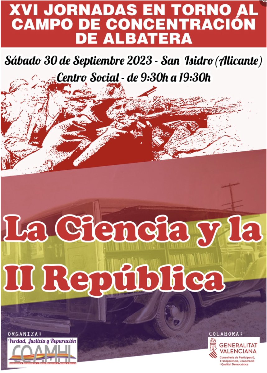 LEERenAMAZON's tweet photo. ‘De color amapola’ será presentado en las Jornadas sobre la Ciencia y la II República https://t.co/vkHohsmVRe https://t.co/YfkR1MPraA