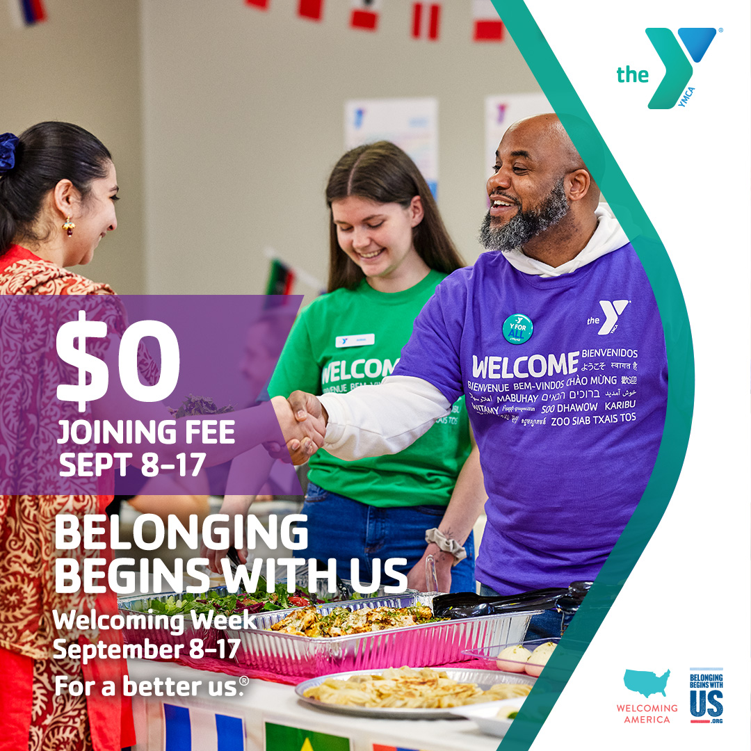🎉 $0 JOINING FEE DURING SEPT 8-17! 🙌
Discover a welcoming community where belonging begins with us. New members, take note - during Welcome Week, September 8th to 17th, there's absolutely $0 JOINING FEE! 🤝
gastonymca.org/welcome-week
#WelcomeWeek #YMCA #BelongingBeginsHere