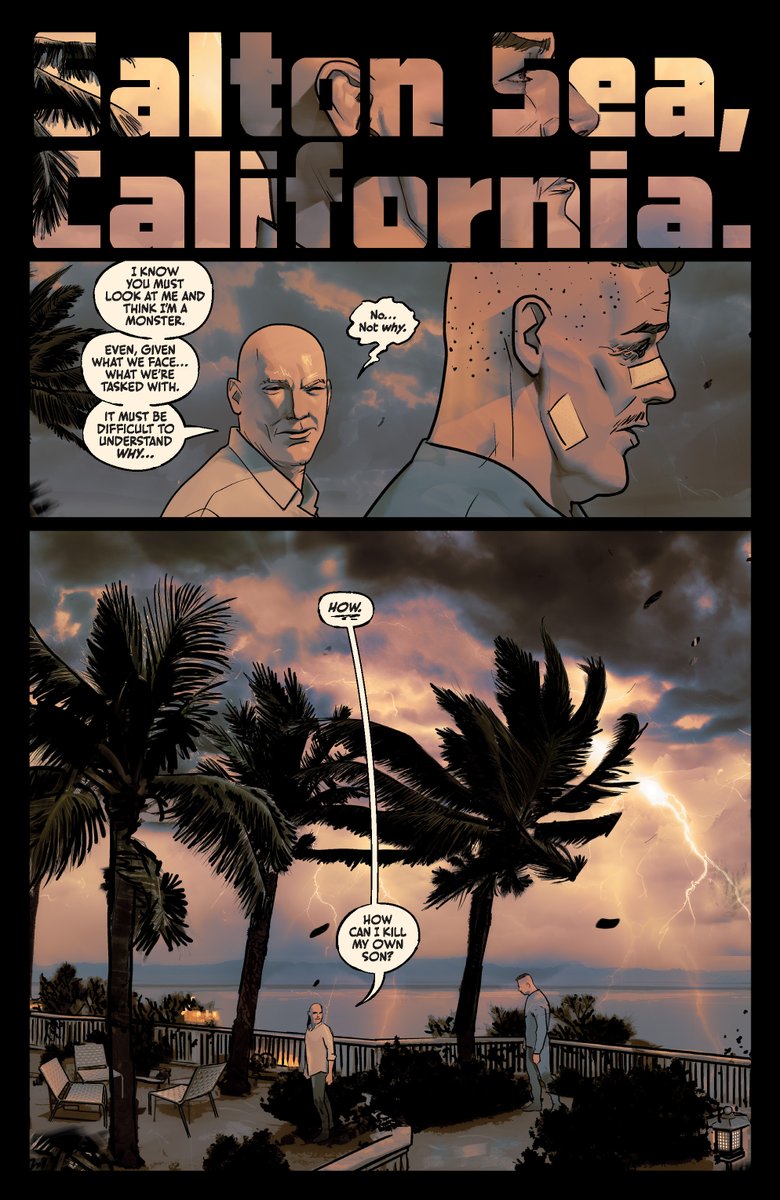 Dave_DSG's tweet photo. Review (4.5/5 ⭐️) in spanish/english of
SINS OF THE SALTON SEA #4 of 5!
An intense mix of heist and supernatural mystery
https://t.co/43t4S2ZpP0
Writer @edbrisson
Art #CPSmith
Letterer @HassanOE
Cover @trbradstreet
Out NOW from @AWA_Studios https://t.co/Nr71Dbj2Lb