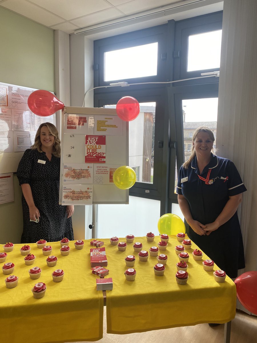 Great celebration of #WorldSepsisDay from our ED and @mytt_dart colleagues today 👏🏼 #sepsis 
@gaylelrose @NessaWiltshire @DrSarahJR