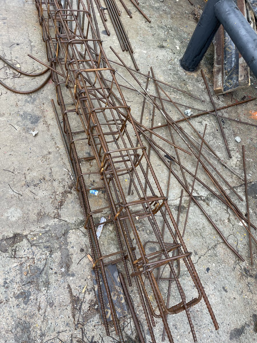 oil_shaeikh's tweet photo. Something is happening in the construction 🏗️ industry which the @SONNigeria standard organization of Nigeria need to look into and explain to Nigerians.
The diameter of the reinforcement bars we see in the market are no longer reflecting the actual sizes.
12mm bars are now 10mm
10mm now 8mm
16mm now 14 mm
This is a dangerous situation.
The earlier we need to address this, the better for us, regulatory bodies need to do their jobs in ensuring standards.
This is also applicable to steel beams, angle irons !
Engineers need to over-design and recommend larger sections to be on a safer side, building will be come more expensive but safer.
@SONNigeria should wake up to it’s responsibility! There is negligence somewhere.