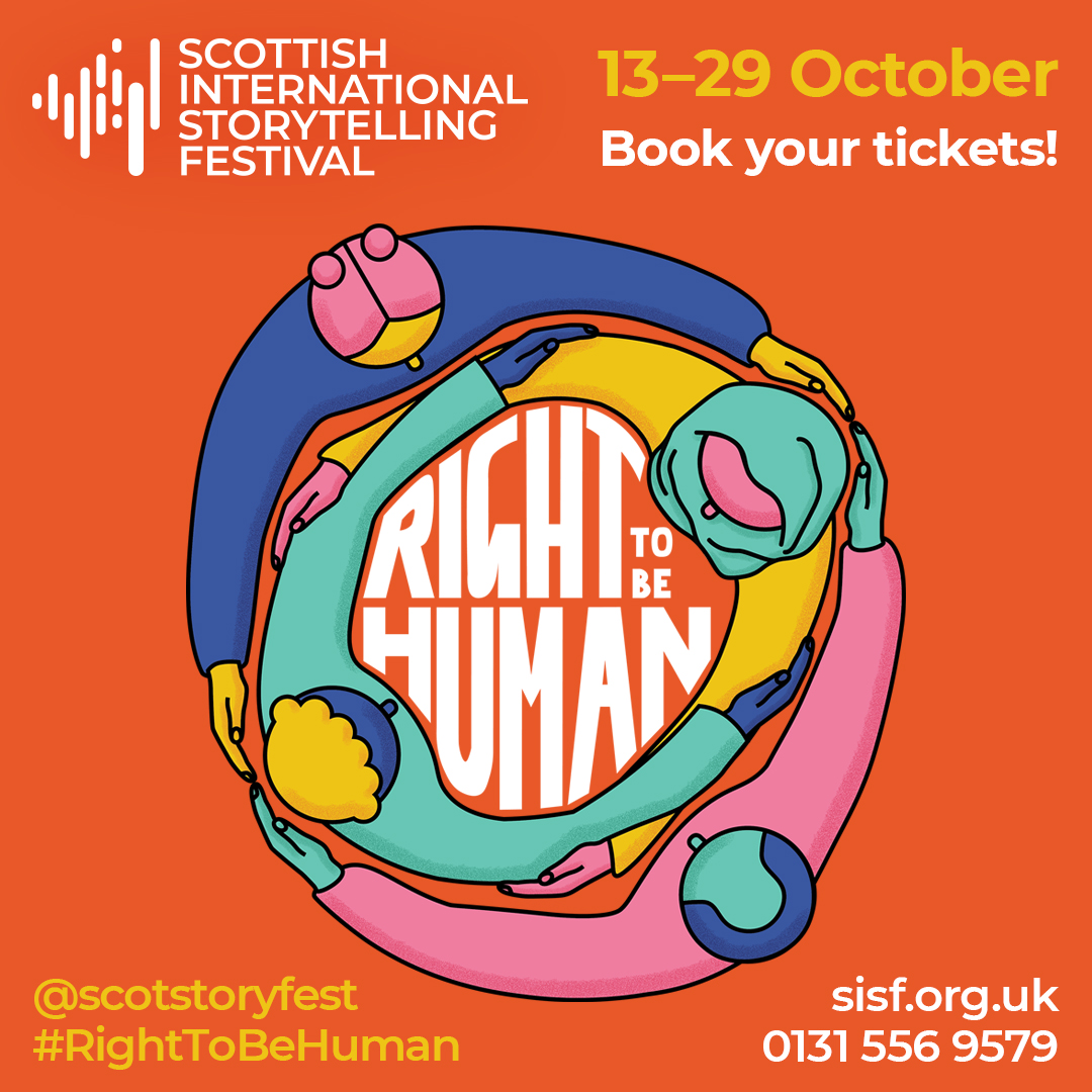 EdSciFest's tweet photo. Our friends  @ScotStoryFest have launched their programme! ✨ 

Between 13–29 October, experience the magic of storytelling both here in Edinburgh and across Scotland! 

Check out the full programme and book your tickets today 👇 

https://t.co/4CBKOgeihY 

#RightToBeHuman https://t.co/kPpFNEUeXm