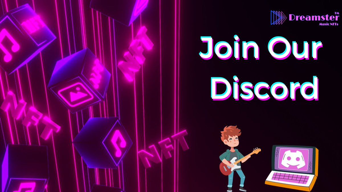 Dreamster__'s tweet photo. Join our #discord to get updated about #dreamster and #dster. #Launch is here.
https://t.co/BpaI0x3boz
#blockchain #musicevolution #nftevolution #musicnfts #dreamstertoken #dsterlaunch #innovationishere #buynfts #ArtistOnTwitter #artistonblochcahin https://t.co/eOn4gQc6qf
