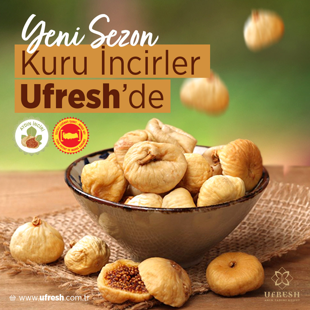 Nazilli’nin meşhur, güneşte kurutulmuş ballı kuru incirlerinde yeni mahsul çıktı!  Yöresinden sofranıza ulaştırdığımız coğrafi işaretli yeni mahsul kuru incirler ufresh.com.tr adresinde sizi bekliyor! 🛒  
#Ufresh #yenimahsül #incir #kuruincir #fig #driedfig