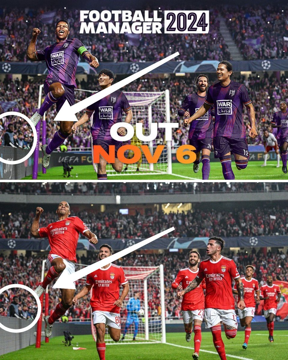 Para quem está a dizer que é coincidencia, basta ver o apanha bolas.

O puto ta na capa do FM24 😂