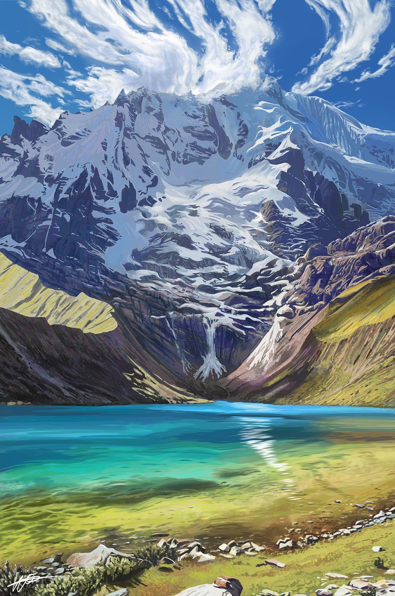 DesignSpartan's tweet image. New digital painting &amp;gt; &quot;Peru inspired Environment 1&quot; via @artstationhq artstation.com/artwork/aobkk0 #noAi