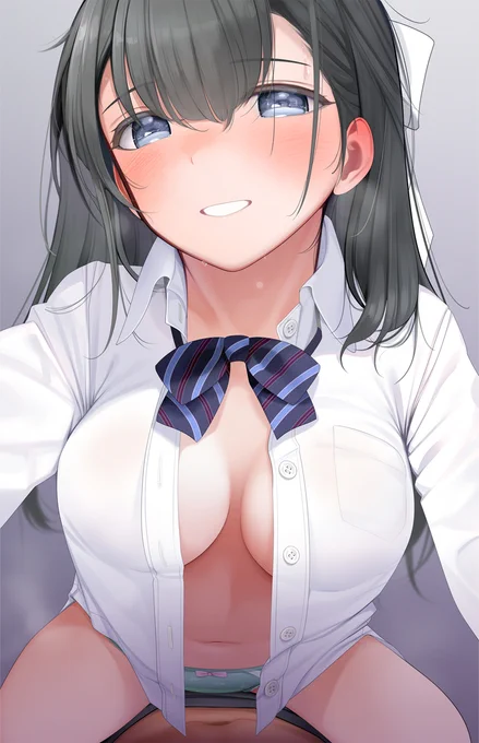 マウントを取りたい彼女ちゃん#オリジナル 