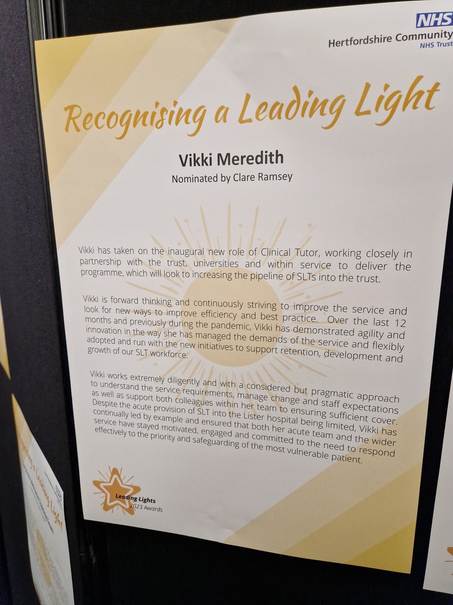 VikkiM_SLT (@vikkimslt) on Twitter photo Thankyou <a href="/ClareRamsay00/">Clare Ramsay</a> for the nomination #clinicaltutorslt #sltapprenticeship #sltleadership #hctleadinglights Thankyou <a href="/ClareRamsay00/">Clare Ramsay</a> for the nomination #clinicaltutorslt #sltapprenticeship #sltleadership #hctleadinglights