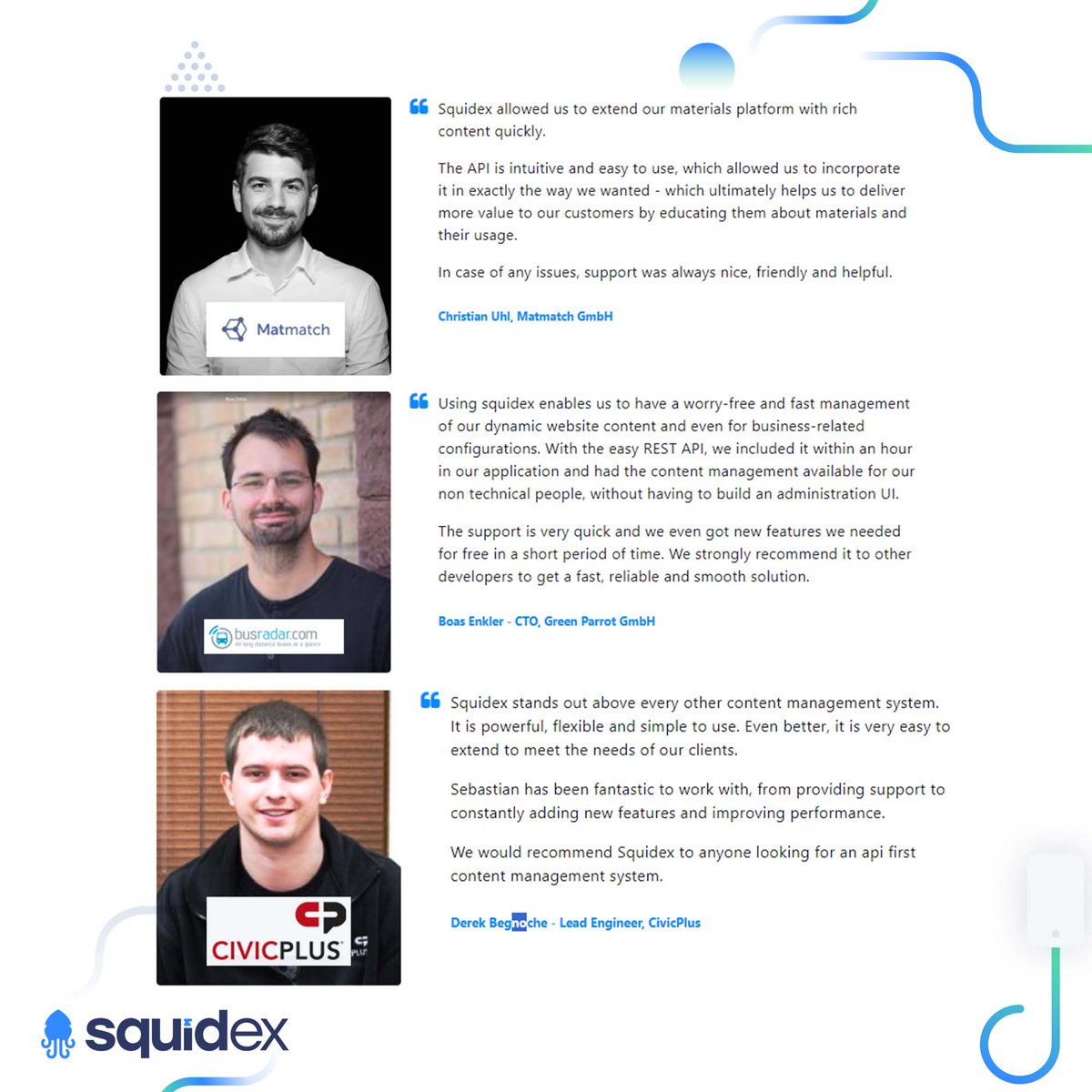 squidexcms's tweet image. If you're looking for a CMS that is easy to use, powerful, and flexible, then SquidEx is the perfect choice for you 💯
Visit: squidex.io
#germanybusiness #business #TaskAutomation #technology #contentmanagementsystem #SquidexCMS #headlesscms #integrity #technews