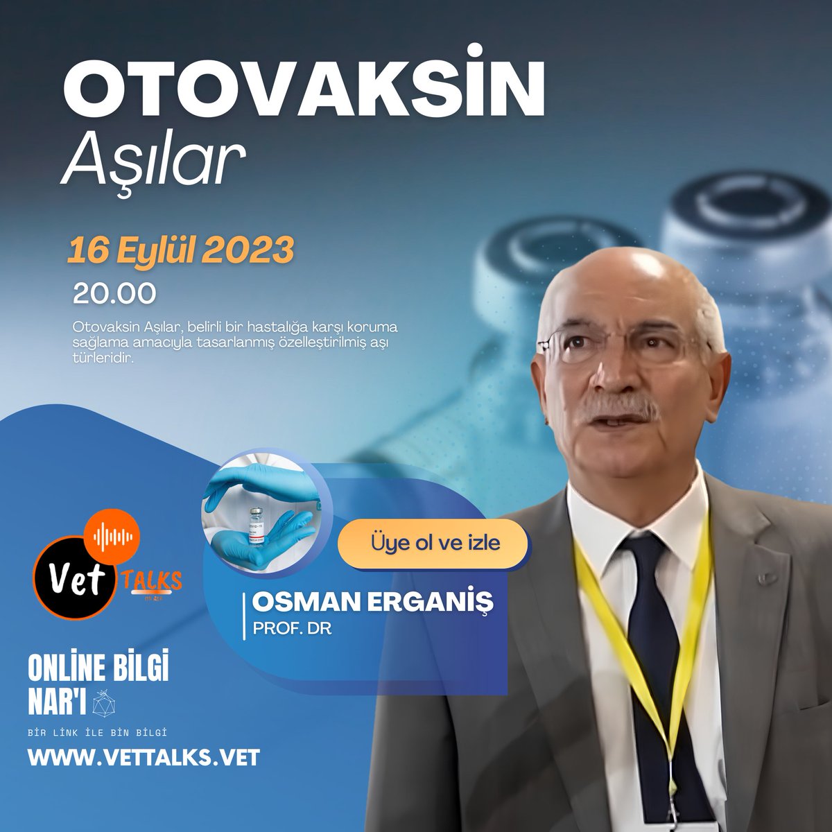 vettalks's tweet photo. Prof. Dr. Osman ERGANİŞ ile "Aşılarla Sürü
Sağlığı ve Tek Sağlık" hakkında konuştuk.
Yeni ve güncel konular için
https://t.co/aQ0Y1k0fGm
#vettalks #pettalks #vettalksyanında
#değişimekendindenbasla #VET #veterinarios
#veterinaire #veterinary #veterinerfakültesi
#VetEducation https://t.co/4X798paAIk