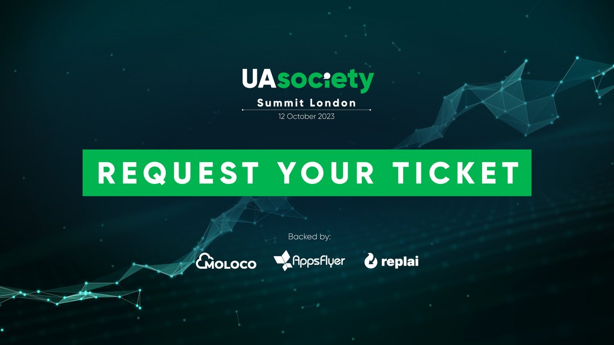 📣 Exciting News!
The UA Summit in London is just 1 month away! 🚀 
Secure your spot now for the ultimate gathering of Mobile User Acquisition Managers. 📱💼
🎫 Get your ticket: uasocietysummit2023.splashthat.com

<a href="/AppsFlyer/">AppsFlyer</a> <a href="/Replai_io/">Replai</a> <a href="/MolocoHQ/">Moloco</a>

#MobileUA #UserAcquisition #LondonEvent