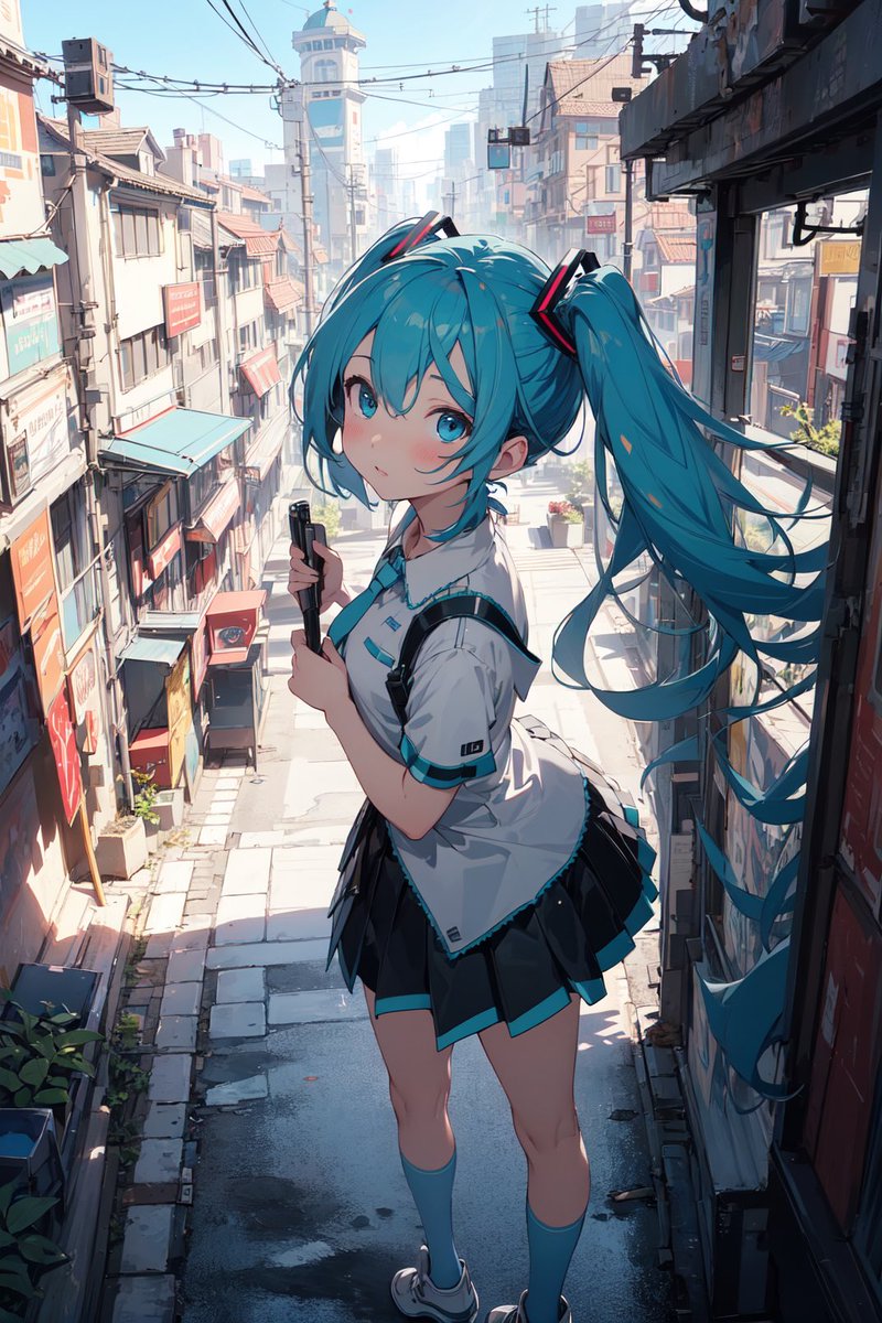 subu_yua's tweet photo. Hatsune Miku 
#初音ミク　#AIart https://t.co/pUuEYZ0AAd