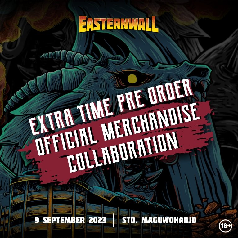 STxPSS's tweet photo. EXTRA TIME!!!
Pre-Order T-Shirt Collaboration EASTERWALL
Click link on bio!
Pemesanan kami layani hanya sampai tanggal 17 September 2023.
LIMITED SLOT
!!!GRAB IT FAST!!!
09 September 2023
West Park Std. Maguwoharjo
#EasternWall https://t.co/wSTJgE3aKm
