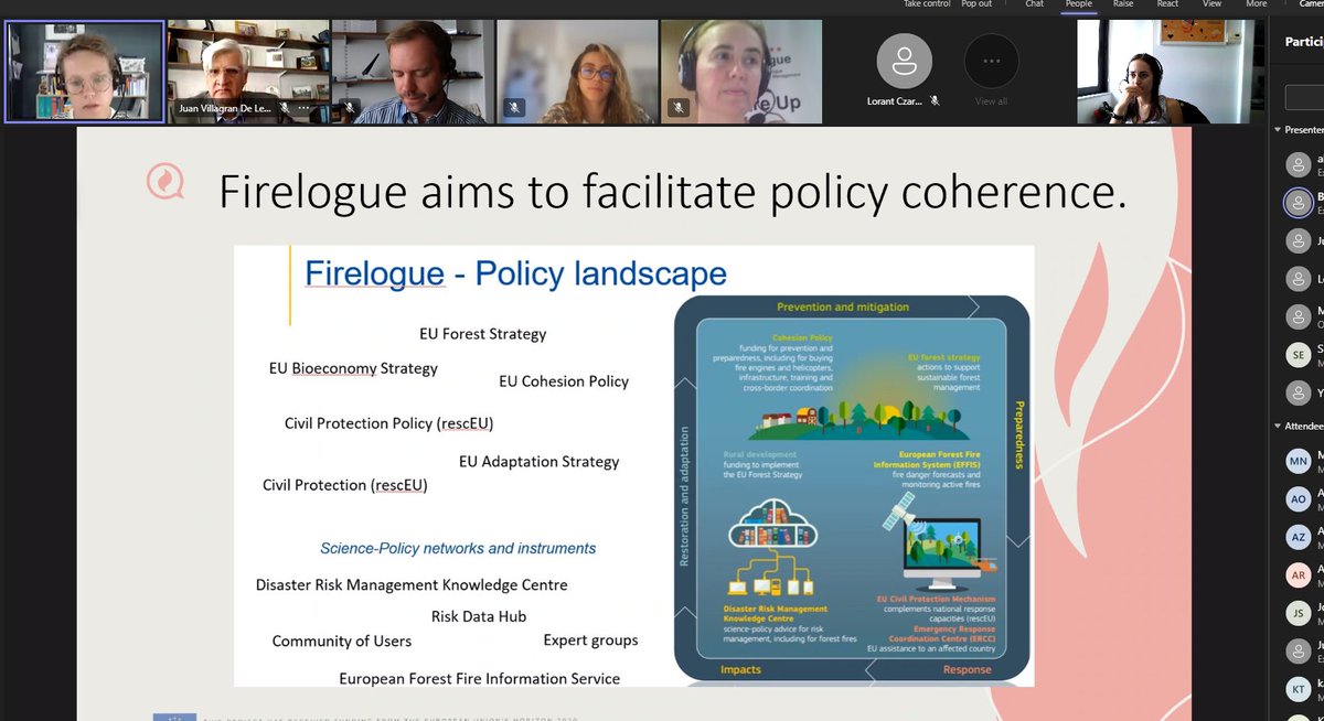 📢Yesterday #Firelogue had the opportunity through <a href="/beyond_center/">BEYOND Centre IAASARS/ NOA</a>, the Greece Regional Support Office of UN-SPIDER, to present the project and the LoF #Platform to the <a href="/UN_SPIDER/">UN-SPIDER</a> - Platform for Space-based Information for Disaster Management and Emergency Response.🛰️🔥 #dialogue