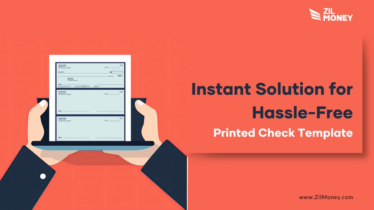 ZilMoney's tweet photo. A printed check template from https://t.co/XGBd1dPmZ1 is the best and most instant for all your checking needs. Easily print personal/business checks with logos and more. Join us today for free. 

Learn more: https://t.co/ZMun9TcWjC 

#PrintedCheckTemplate #PrintCheck https://t.co/xdIfjea4Yn