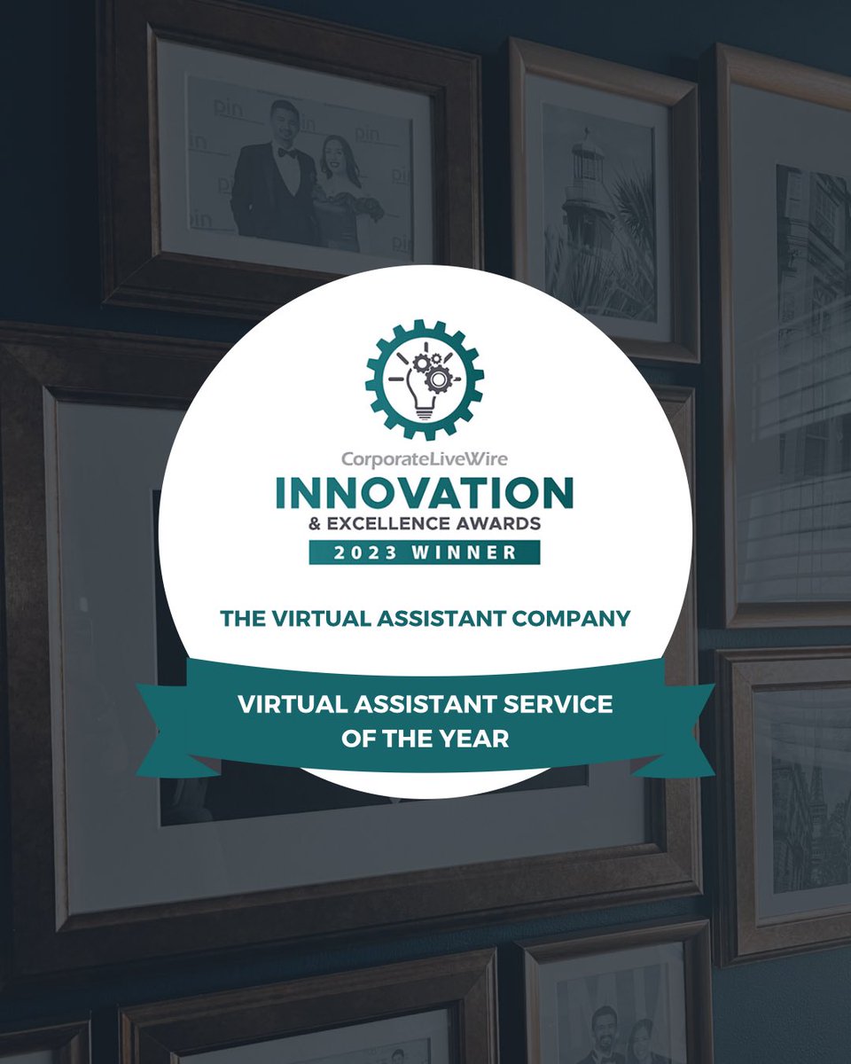 We're super excited to announce that we've been awarded 'Virtual Assistant Service of The Year 2023' at the 2023 Corporate LiveWire Innovation and Excellence Awards! 🌟

Thank you all for your continued support! 🎉 

#AwardWinners #VirtualAssistant #InnovationExcellence