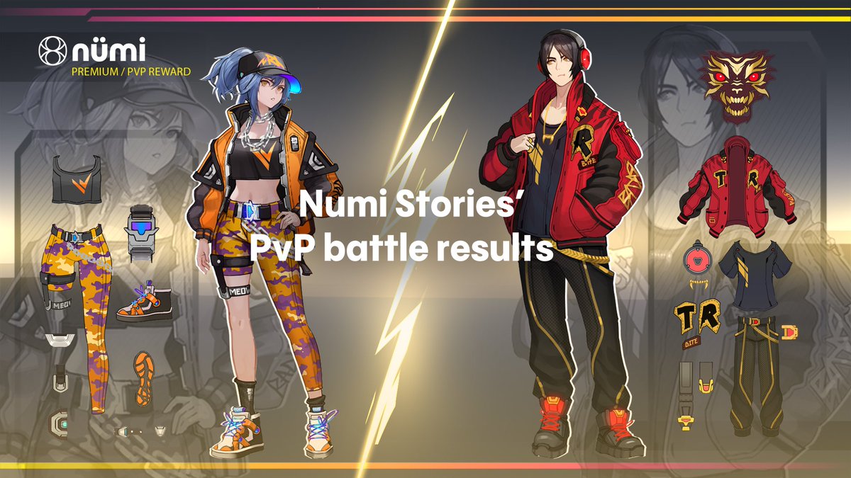 🏆 The epic PvP battle in Numi Stories has concluded, and the results are in🚀 

Check out the leaderboard to see the top 100 participants who won the premium RadLad set 🔥👇
club.numi.net/valicit-leader…

Congratulations to everyone, and a big thank you for your incredible