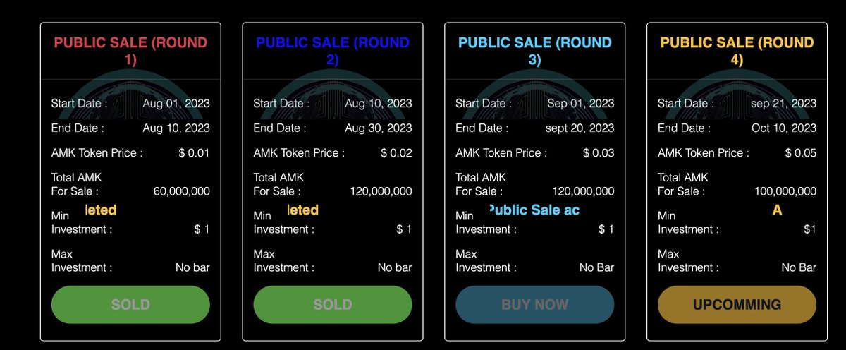 array_monk's tweet image. arraymonk.com/dex/
Next Stage Price $0.05
BUY NOW
SALE ROUND- 3
1 AMK = $ 0.03
#AMK #Binance #BNB #USDT #cryptocurrency #BlueDart #Sales #WORLDCOIN