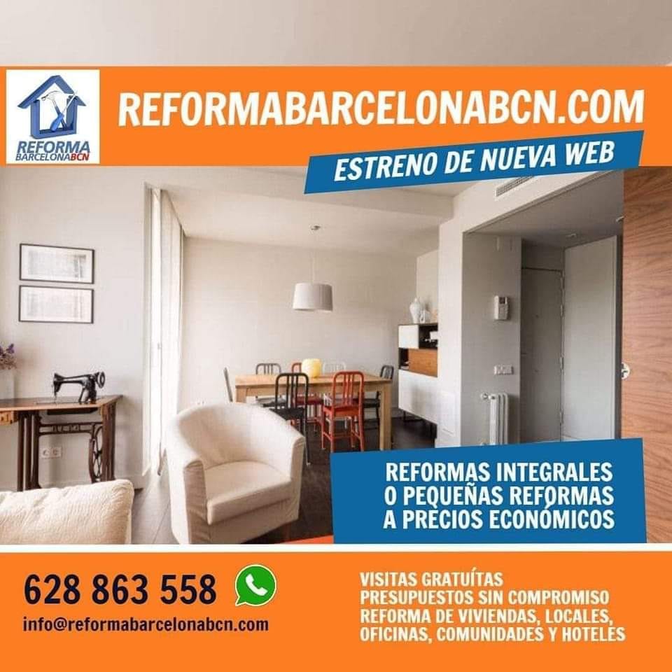reformasbcnbcn's tweet photo. REFORMAS EN TODA CATALUNYA 
+info en https://t.co/K4BbJvGUXm https://t.co/2INFQcMk4v