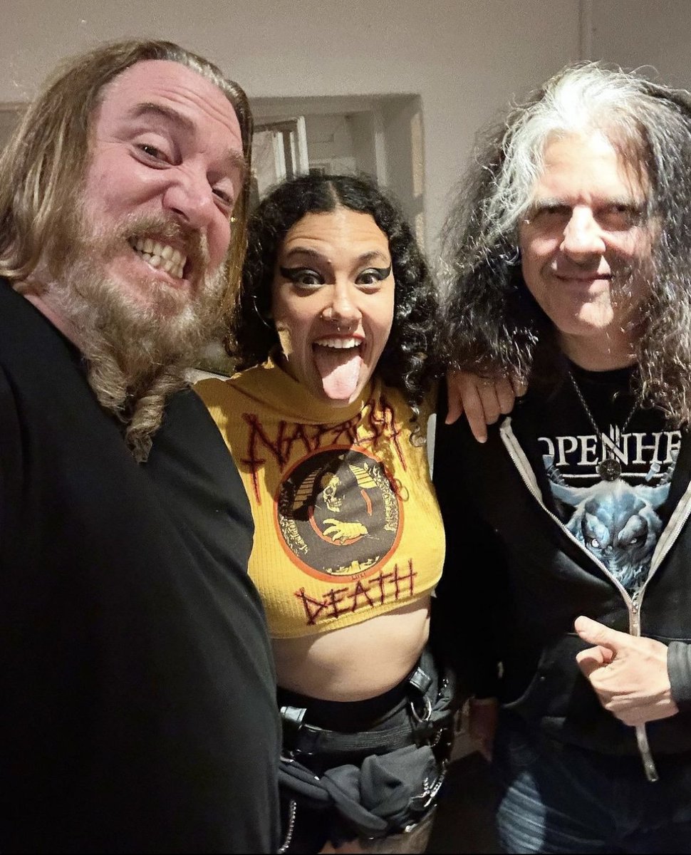 TESTAMENT: STEVE DI GIORGIO AND ALEX SKOLNIC WITH FERNANDA LIRA OF CRYPTA
#testamentband #testament #alexskolnick #stevedigiorgio #FernandaLira #crypta