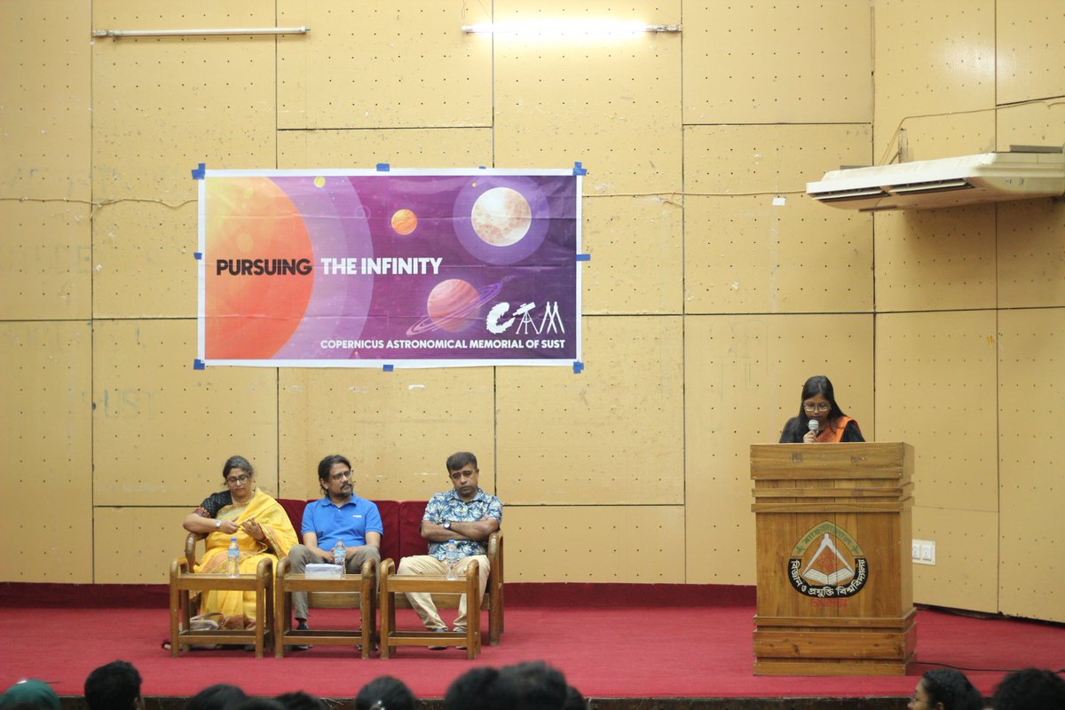 camsust's tweet photo. 'SUST Astro Carnival 2023' by CAM-SUST, held on 8-9th Sep, was a huge success. We were overwhelmed  by the presence of so many curious minds from school, college and undergraduate level.
#astronomy
#astrophysics
#space
#camsust
#AstroOlympiad
#AstroCarnival https://t.co/rANeOtpY0I