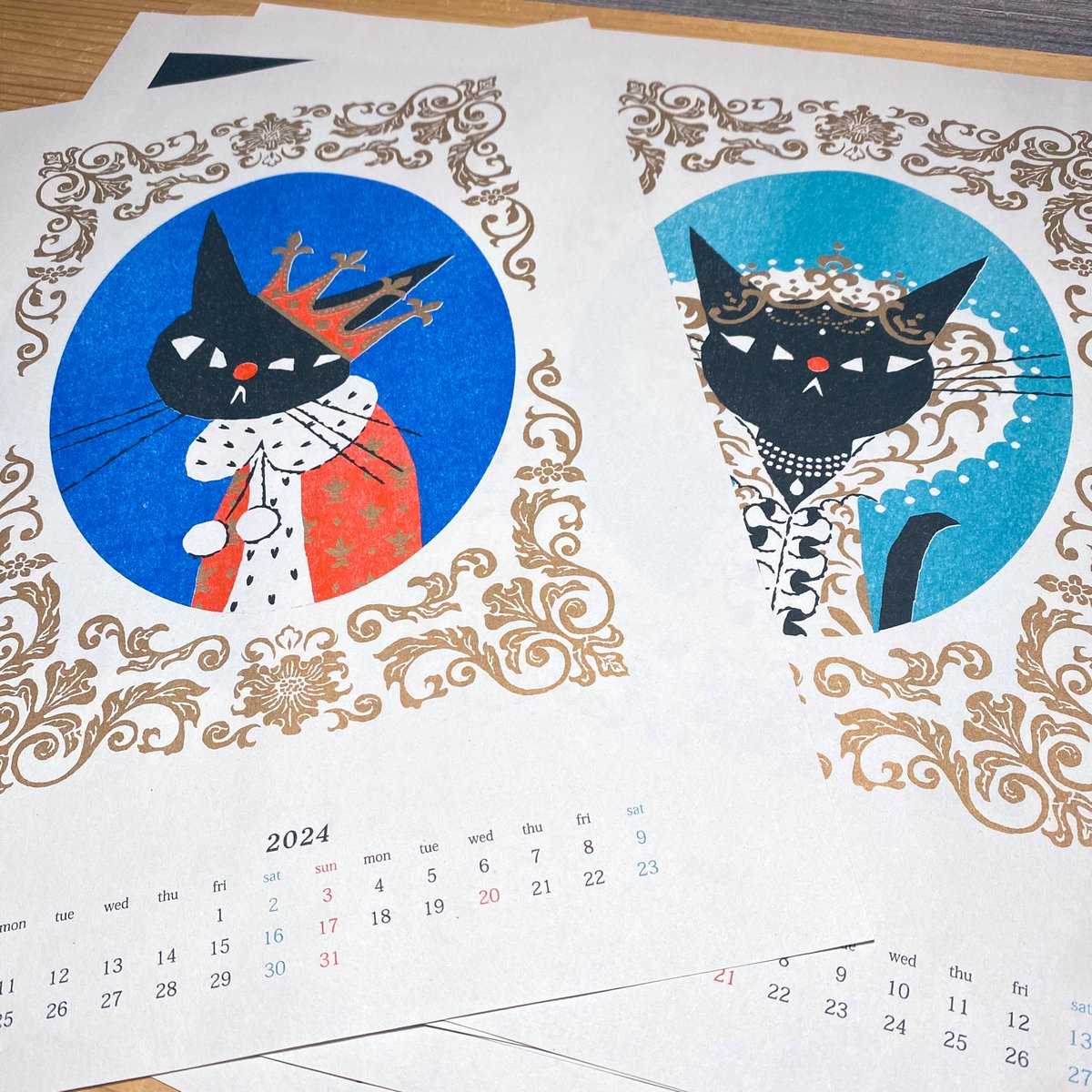 「10月11日から大阪のranbuさん( )で個展をするのですが、個展会場で202」|黒ねこ意匠のイラスト
