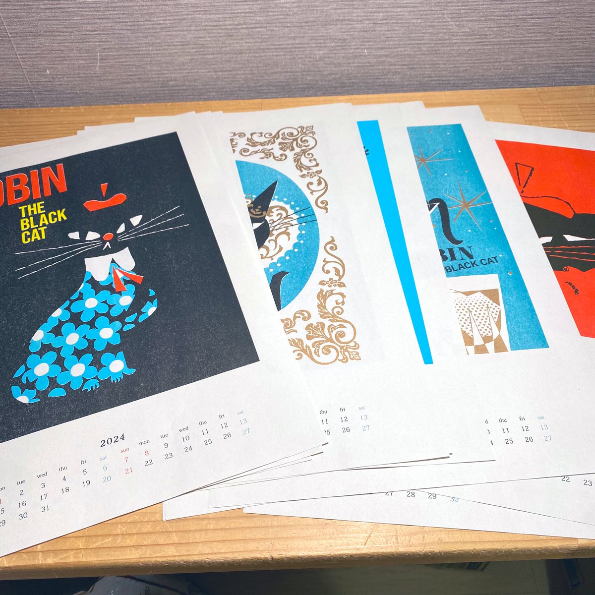 「10月11日から大阪のranbuさん( )で個展をするのですが、個展会場で202」|黒ねこ意匠のイラスト
