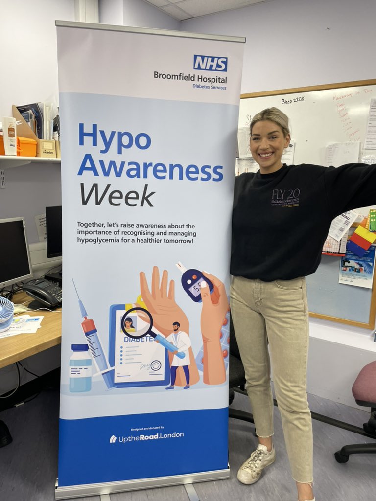 FroudGabby's tweet photo. Welcome to #hypoawarenessweek @MSEHospitals Come alone! 

@MSEHospitals @Mel_Chambers76 @hannahoverland @diabetescouk @DiabetesUK @TrendDiabetes https://t.co/ERfEBV3ZNA