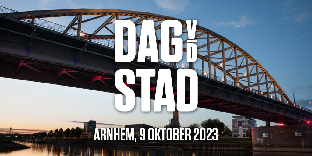 Over een kleine 4 weken duiken we letterlijk en figuurlijk de wijken in om oplossingen te vinden voor onze grote stedelijke opgaven tijdens de Dag van de Stad in Arnhem.

Volg je eigen #dagvandestadroute!➡️ bit.ly/DvdS2023
#DagvandeStad