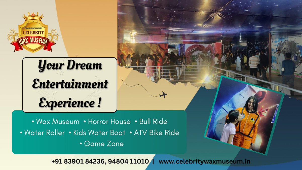 ccwaxmuseum's tweet photo. For more details
📲 Mobile No : +91 94804 11010 / 83901 84236
Website : https://t.co/Bm4MIBtoBm

#chamundeshwaricelebritywaxmuseum #karnataka #mysore #mysoretourism #mysorediaries #mysoredasara #trip #karnatakatourism #waxmuseum #post #trending #popular #famous #newpost #place https://t.co/HJiCoVumYb