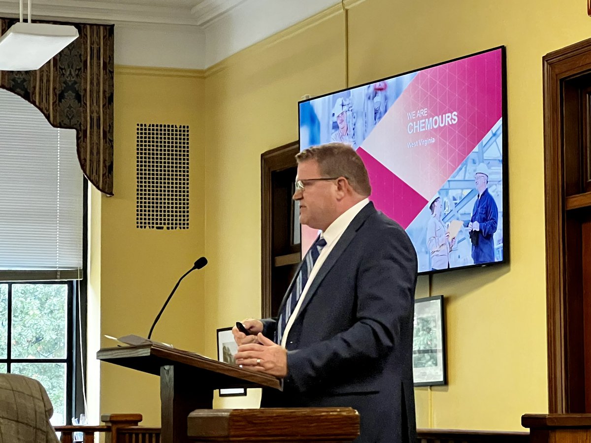 wvmanufacturers's tweet photo. Informative presentations by WVMA members/job creators to members of the @wvsenate and @wvhouse joint Committee on Energy &amp; Manufacturing. New investment and expansion in manufacturing continues in WV. #wvma #madewithwvpride https://t.co/07CTXw33XR