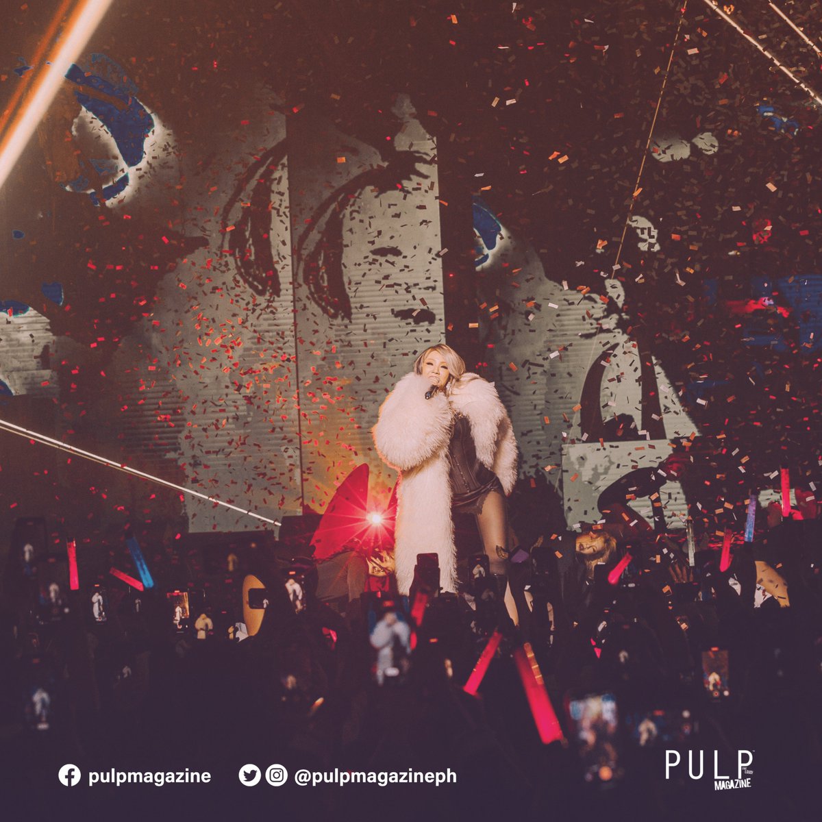 PULPMagazinePH's tweet photo. Energy, Power, Chemistry! The 'Baddest Female,' CL, served up sizzling performances, fresh from South Korea. B boys and B girls surely enjoyed the queen's unforgettable set at Hallyuween 2022.
#CL #LiveLoud #PULPMagazine #SpecialEditionMiniPosterIssue2023 #IssueNo206 https://t.co/CLC5So9YTn