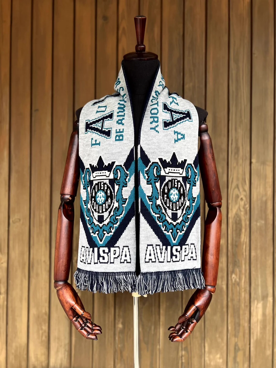アビスパ福岡①マフラー　ニットマフラー　クラブスカーフ　club scarf CLUBSCARF(クラブスカーフ) on X: 