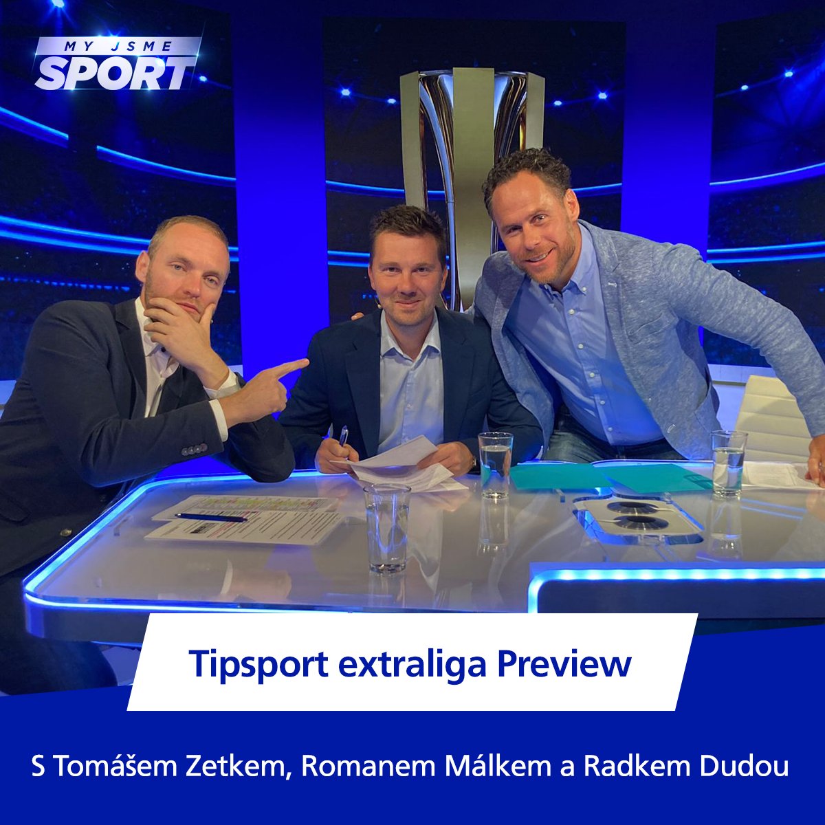 🏒 V předvečer startu nové hokejové sezony nemůže chybět naše Tipsport extraliga Preview! Tentokrát s Tomášem Zetkem, Romanem Málkem a novým expertem Radkem Dudou. Začínáme ve 21:00 na O2 TV Sport. 📺 #TELH #myjsmehokej @zetycz