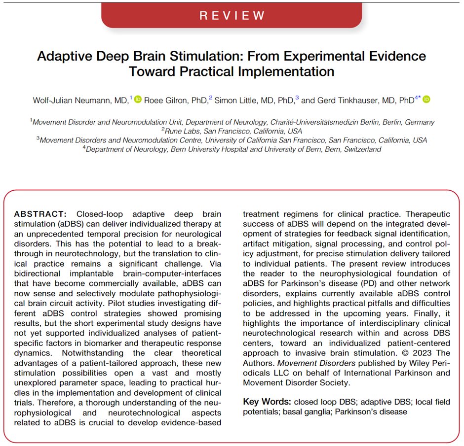 Julian Neumann (@neumann_wj) on Twitter photo #deepbrainstimulation and #neurotechnology twitter, I hope that you haven't read anything today, because it's #allyoucanread Wednesday <a href="/ICNeuromodulate/">ICNeuromodulation Charité</a>. This year, three collaborative review articles on #DBS have finally been published that are all very close to my heart. 1/n🧵 #deepbrainstimulation and #neurotechnology twitter, I hope that you haven't read anything today, because it's #allyoucanread Wednesday <a href="/ICNeuromodulate/">ICNeuromodulation Charité</a>. This year, three collaborative review articles on #DBS have finally been published that are all very close to my heart. 1/n🧵
