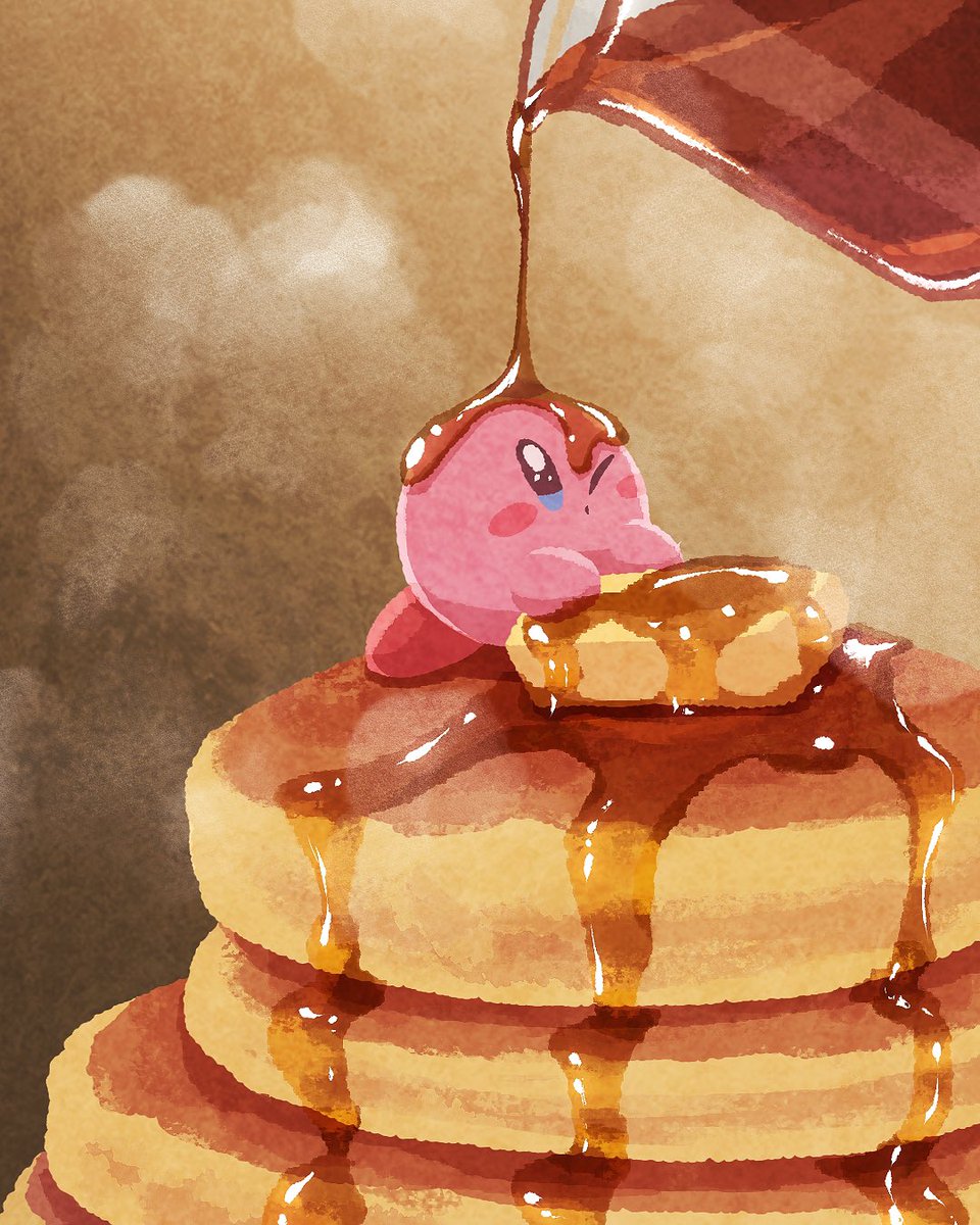 Ara_love_kirby's tweet photo. ホットケーキ🥞 https://t.co/7hdXUSQf0V